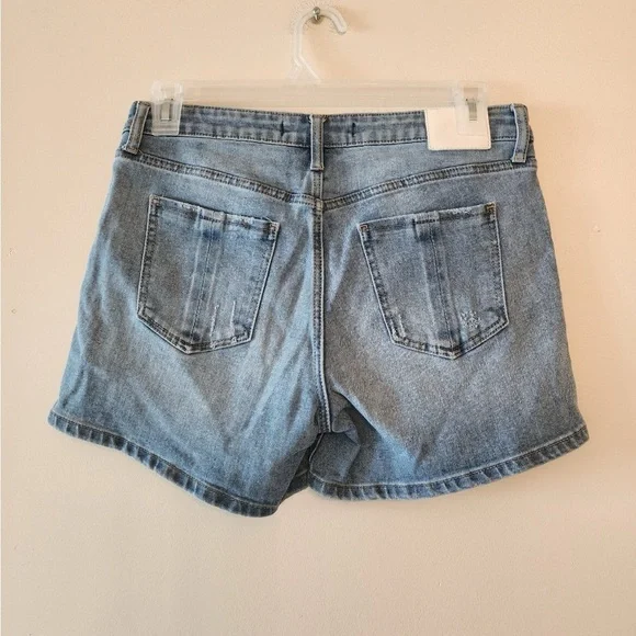 Prosperity Womens Shorts 30 Blue Denim straight jeans - Picture 2 of 4